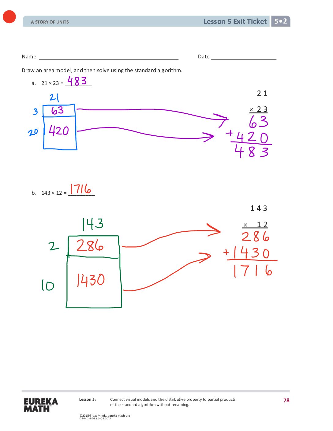 Gr5 M2 Exitticket Lesson 05
