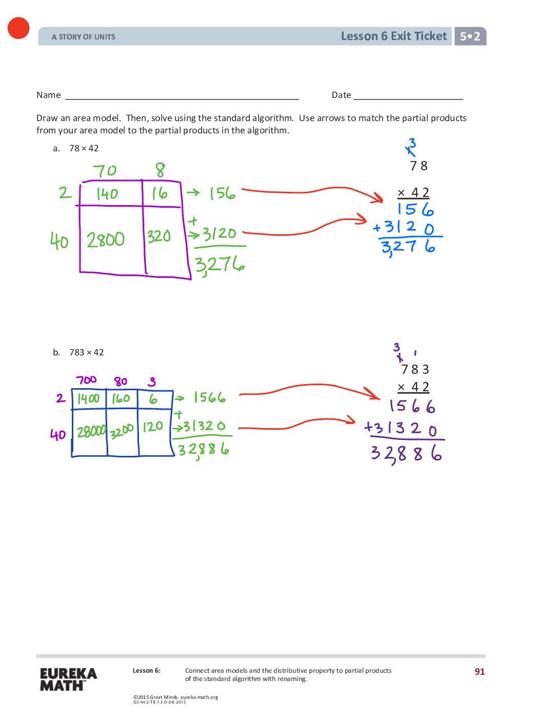 Gr5 M2 Exitticket Lesson 06