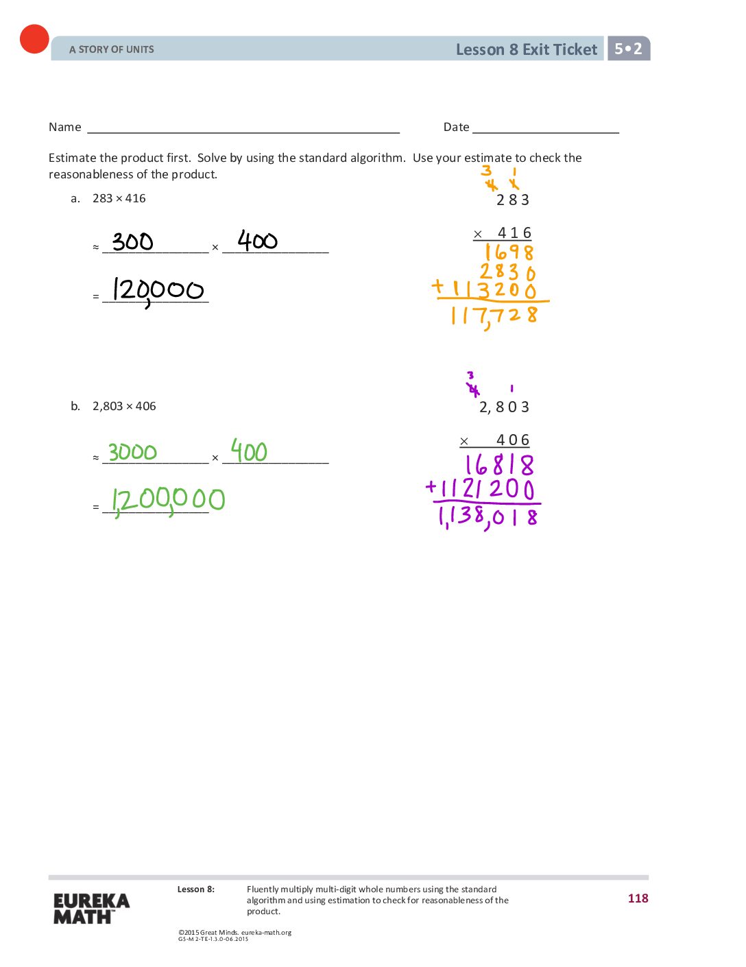 Gr5 M2 Exitticket Lesson 08