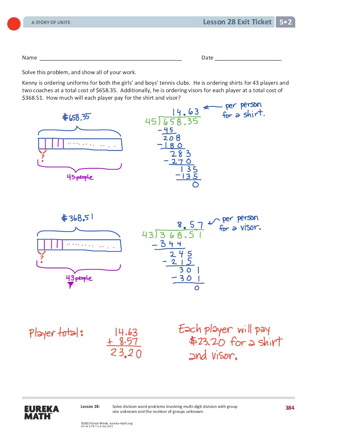 Gr5-M2-Exitticket-Lesson-28 Corrected 11-08-2018