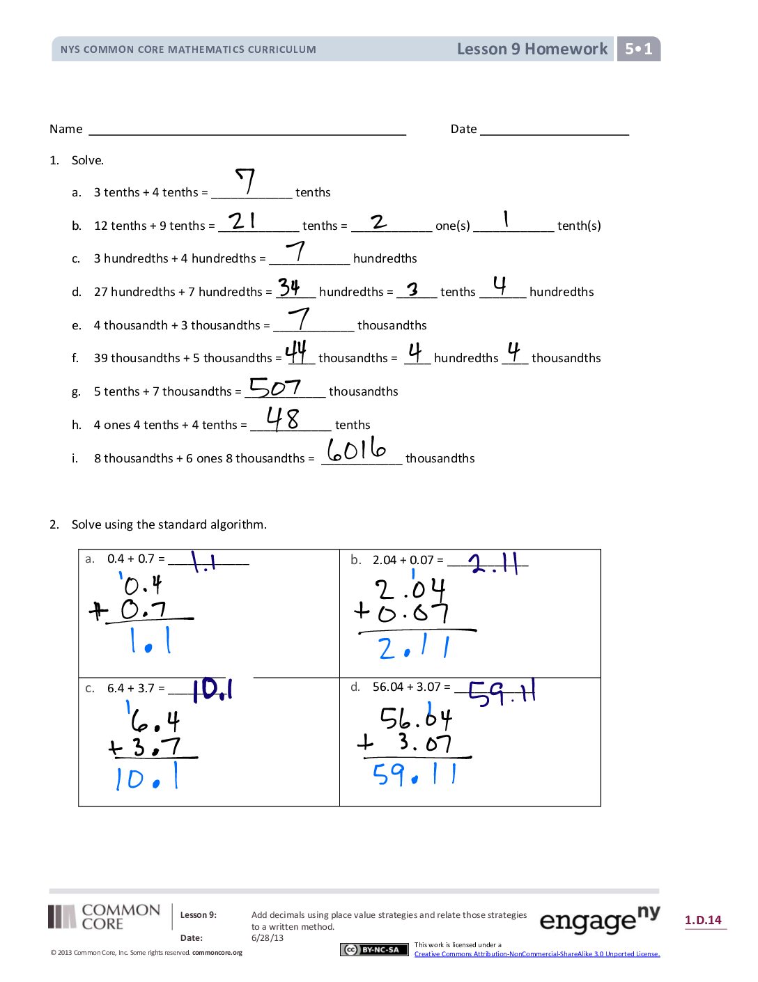 Gr5 Mod1 Lesson09 Corrected 9 18 17