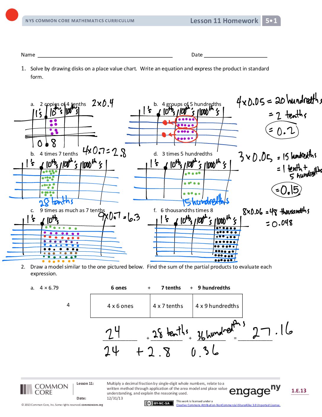 Gr5 Mod1 Lesson11 Corrected 10 25 17