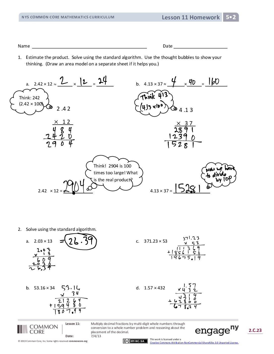 Gr5 Mod2 Lesson11