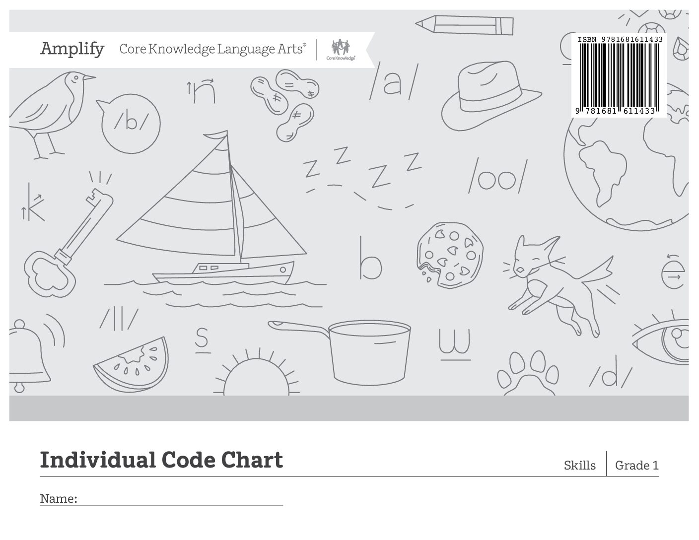 Grade 1 Individual Code Chart