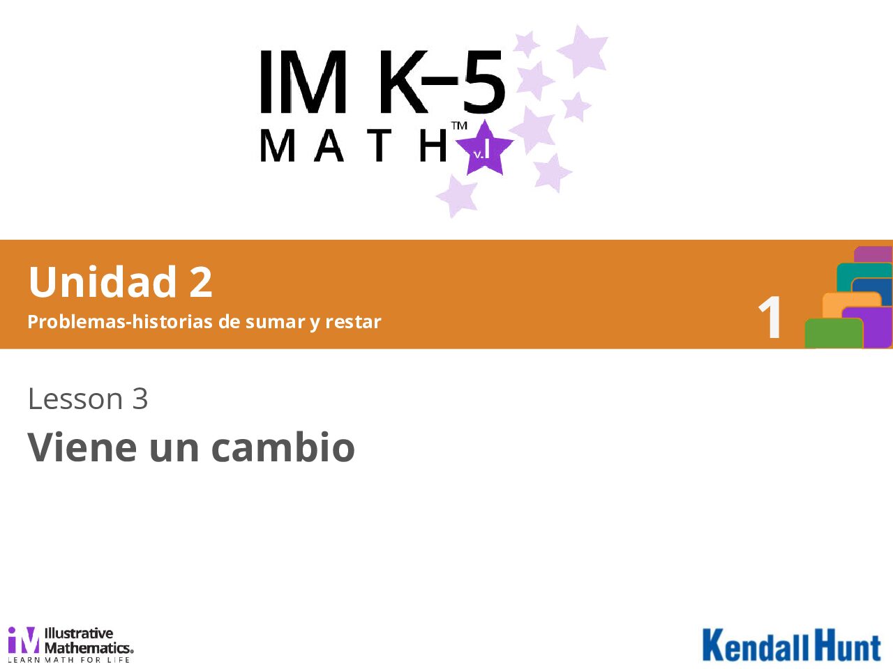 Grade 1 Unit 2 Lesson 03 Spanısh