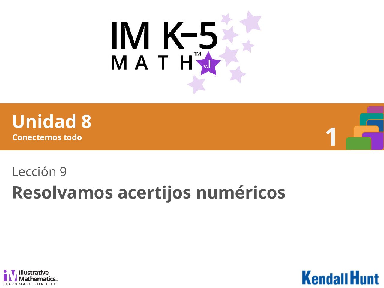 Grade 1 Unit 8 Lesson 09 Spanısh V2