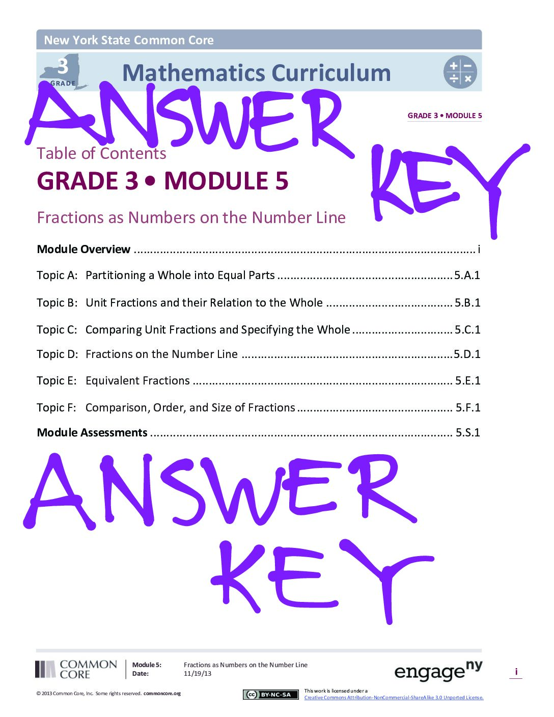 Grade 3 Module 5 Solutions Updated 9 22 17