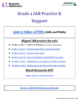 Grade 4 Iab Practice & Support