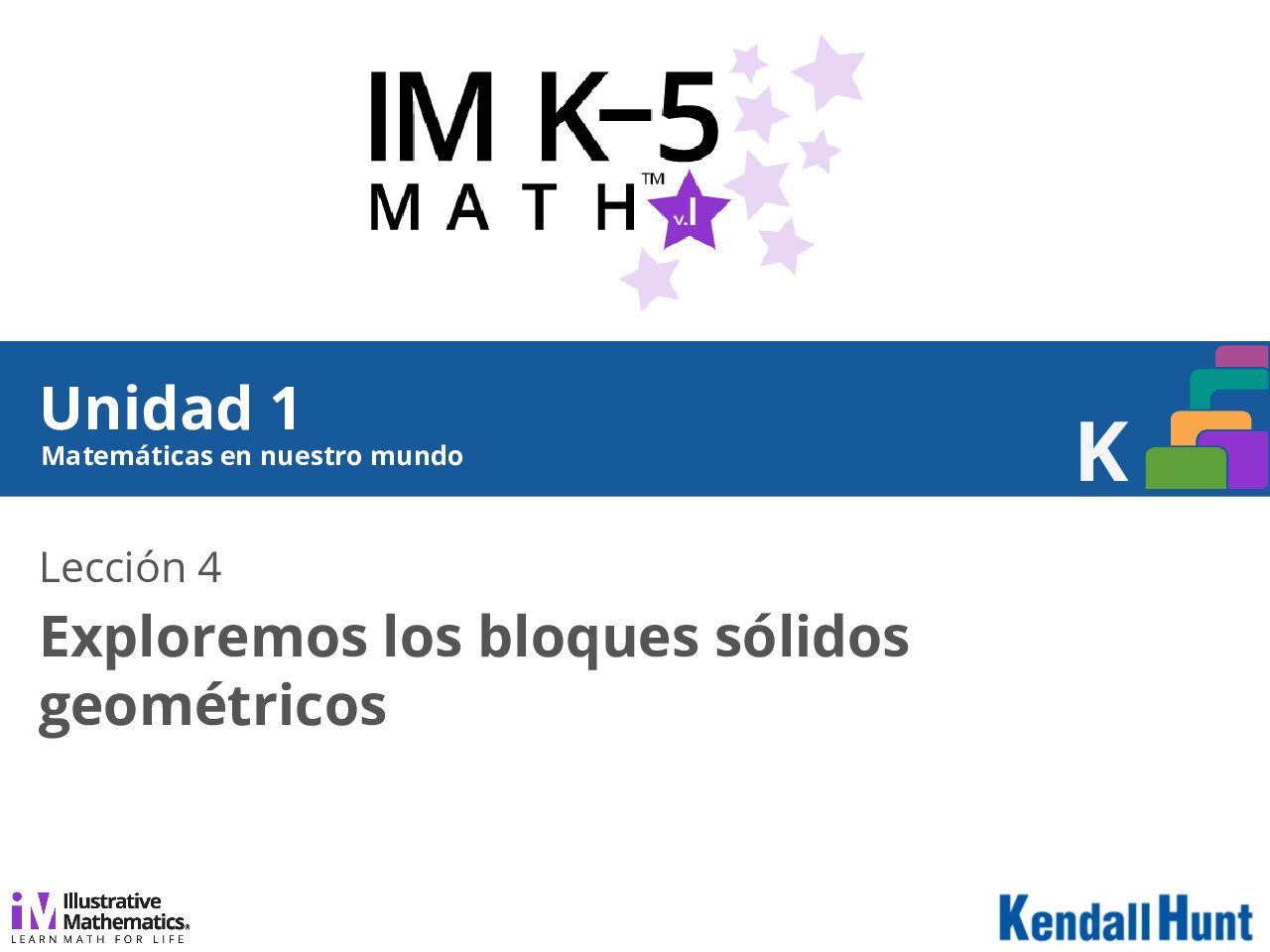 Grade K Unit 1 Lesson 04 Spanısh V2