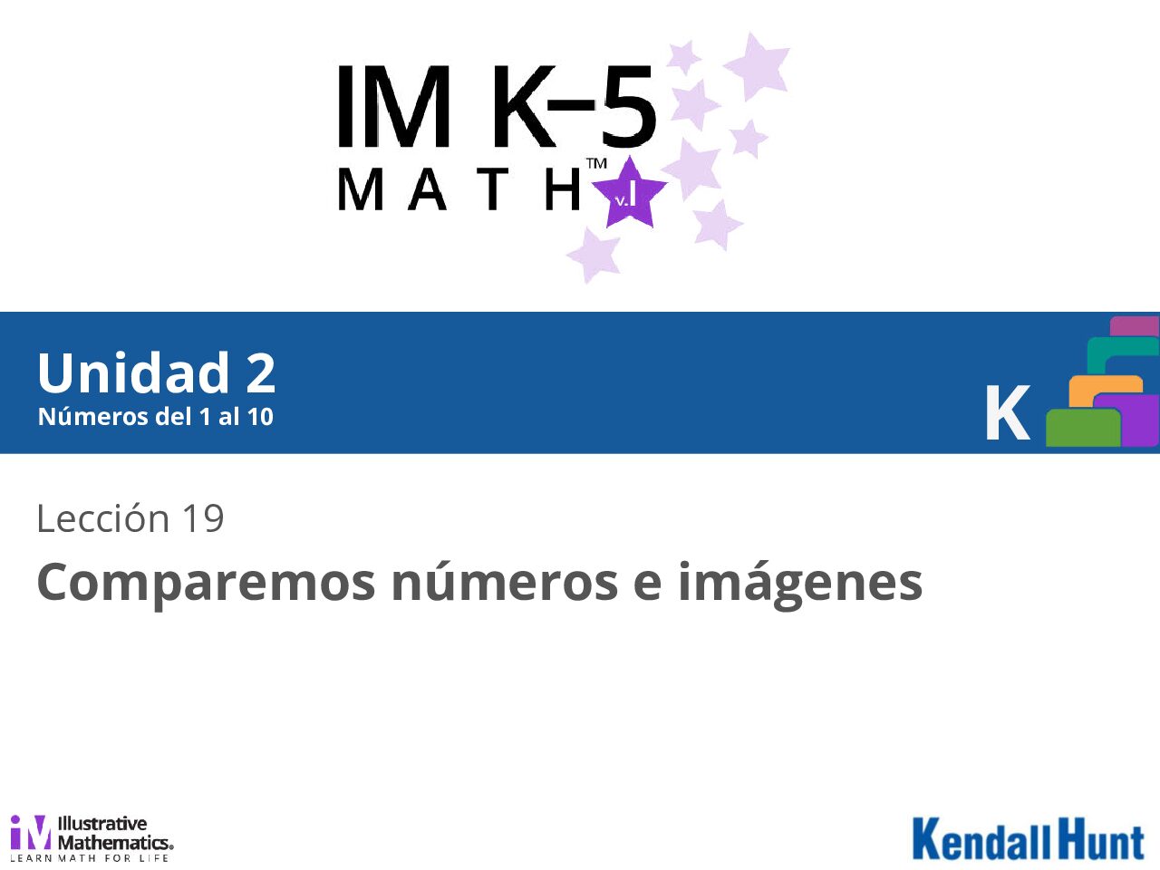 Grade K Unit 2 Lesson 19 Spanısh V2