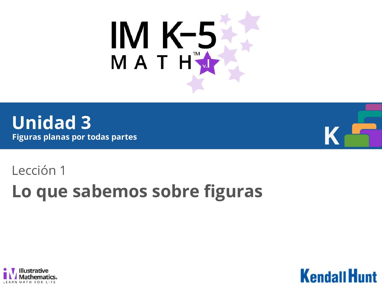 Grade K Unit 3 Lesson 01 Spanısh V2
