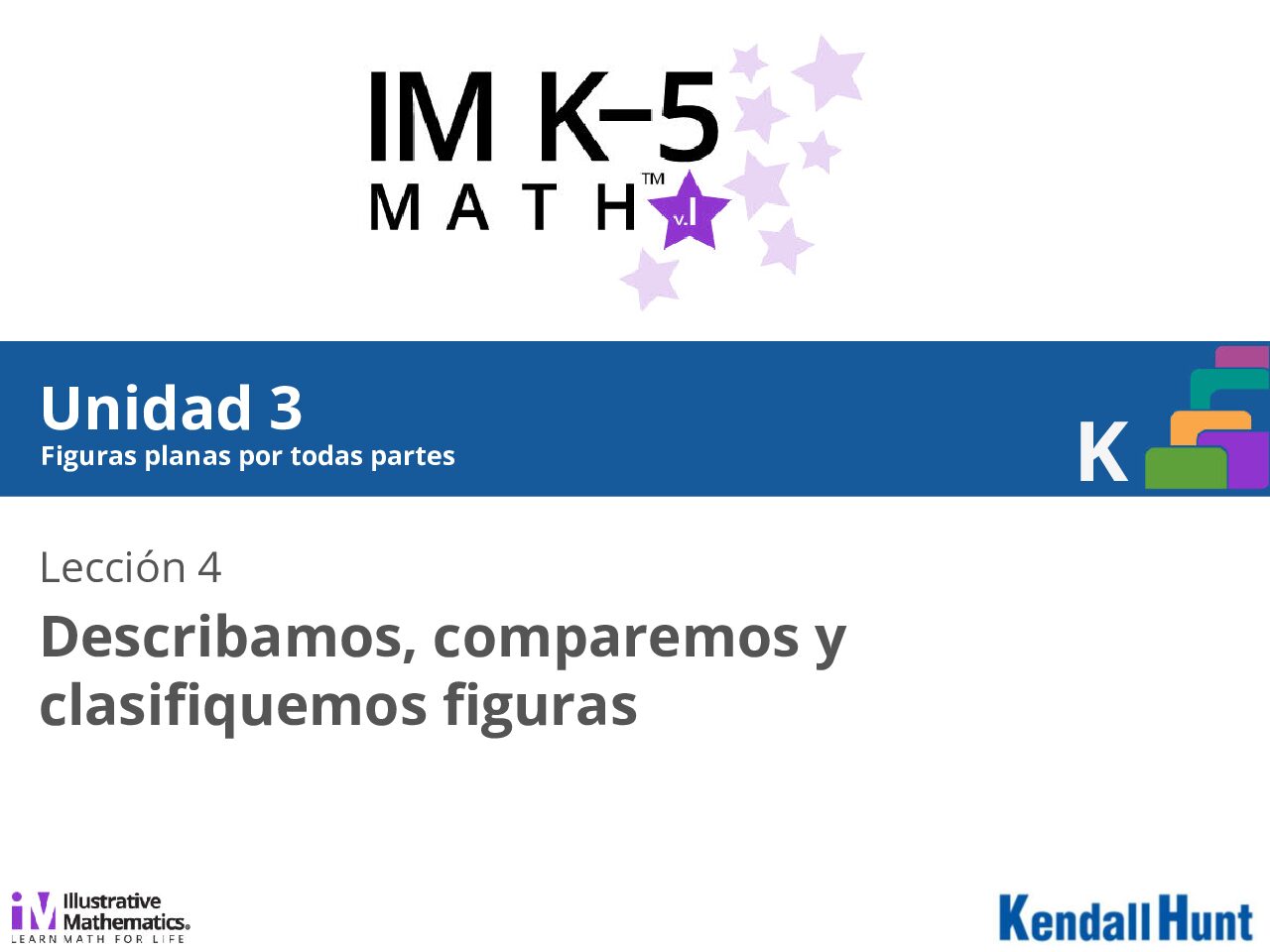 Grade K Unit 3 Lesson 04 Spanısh V2