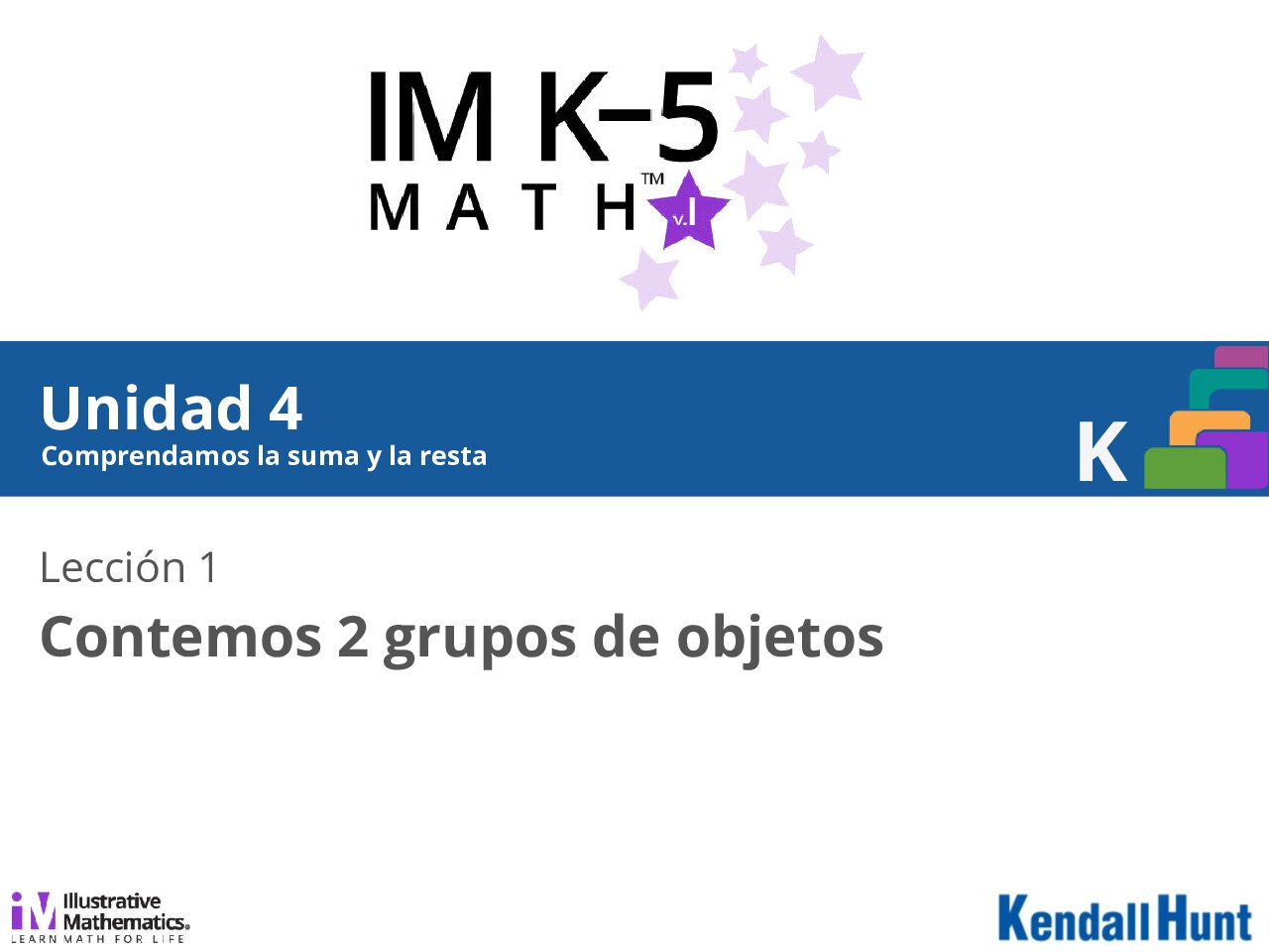 Grade K Unit 4 Lesson 01 Spanısh V2