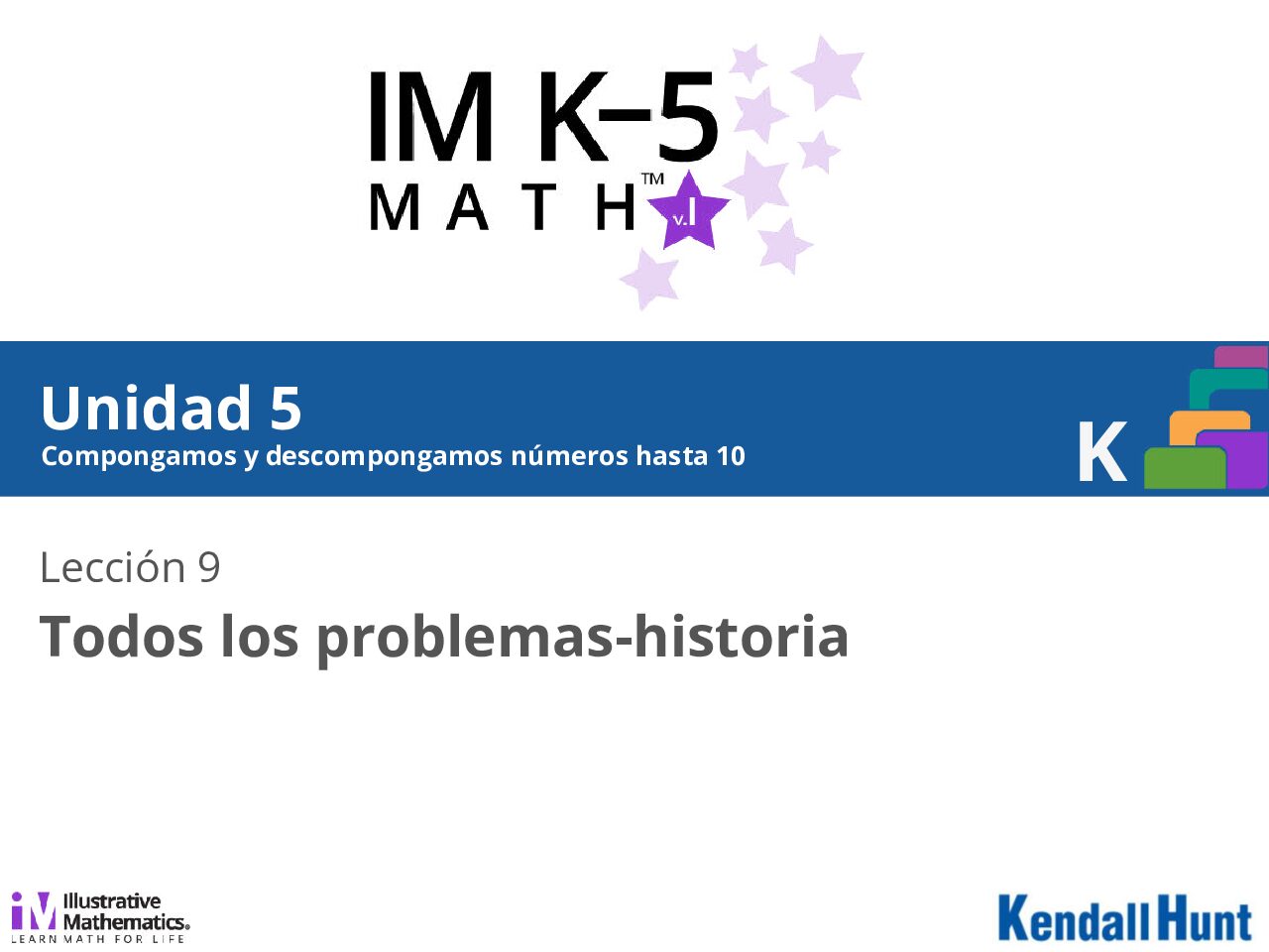 Grade K Unit 5 Lesson 09 Spanısh V2