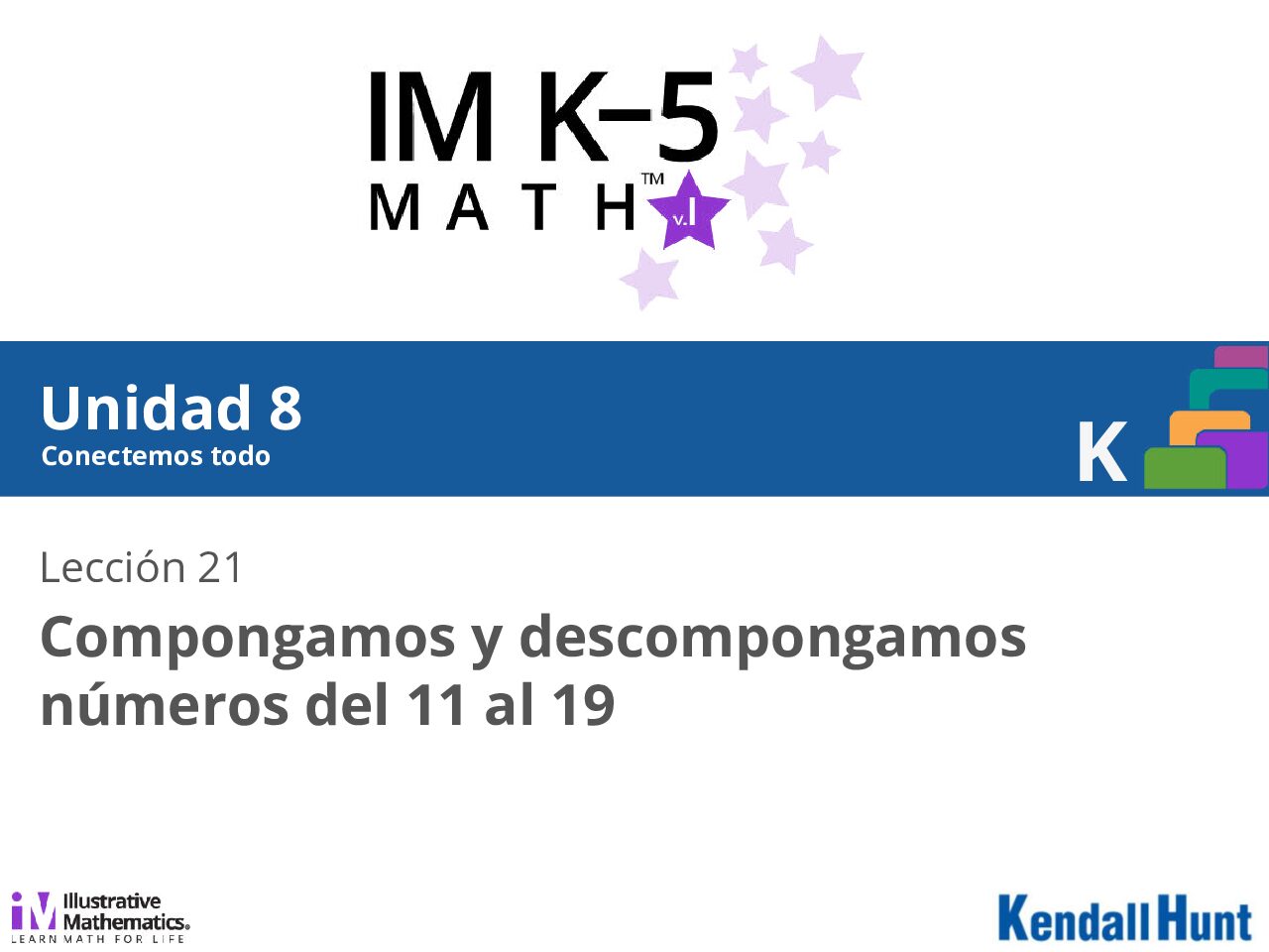 Grade K Unit 8 Lesson 21 Spanısh V2