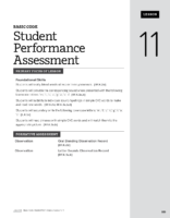 K U3 Assessment Directions & Student Pages