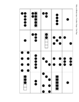 Kindergarten.5.B5.3 İntroduce Make Or Break Apart Numbers Numbers To 9 Make Or Break Apart Numbers Stage 1 Dot Page