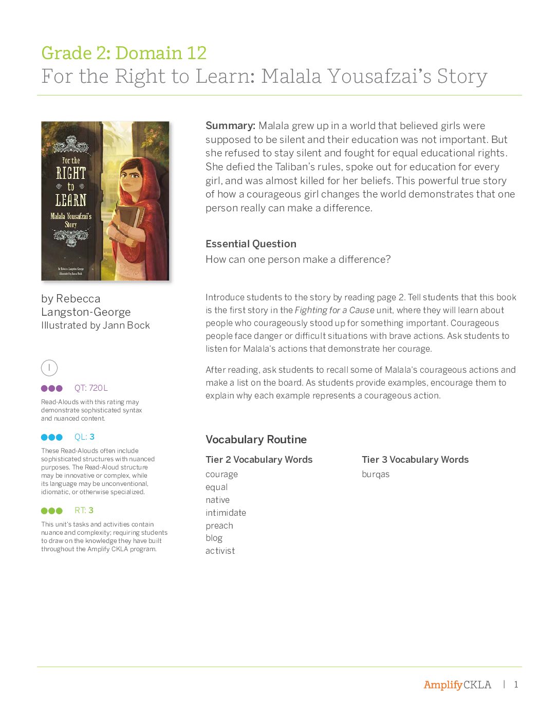 Knowledge G2D12 Trade Book Guide For The Right To Learn