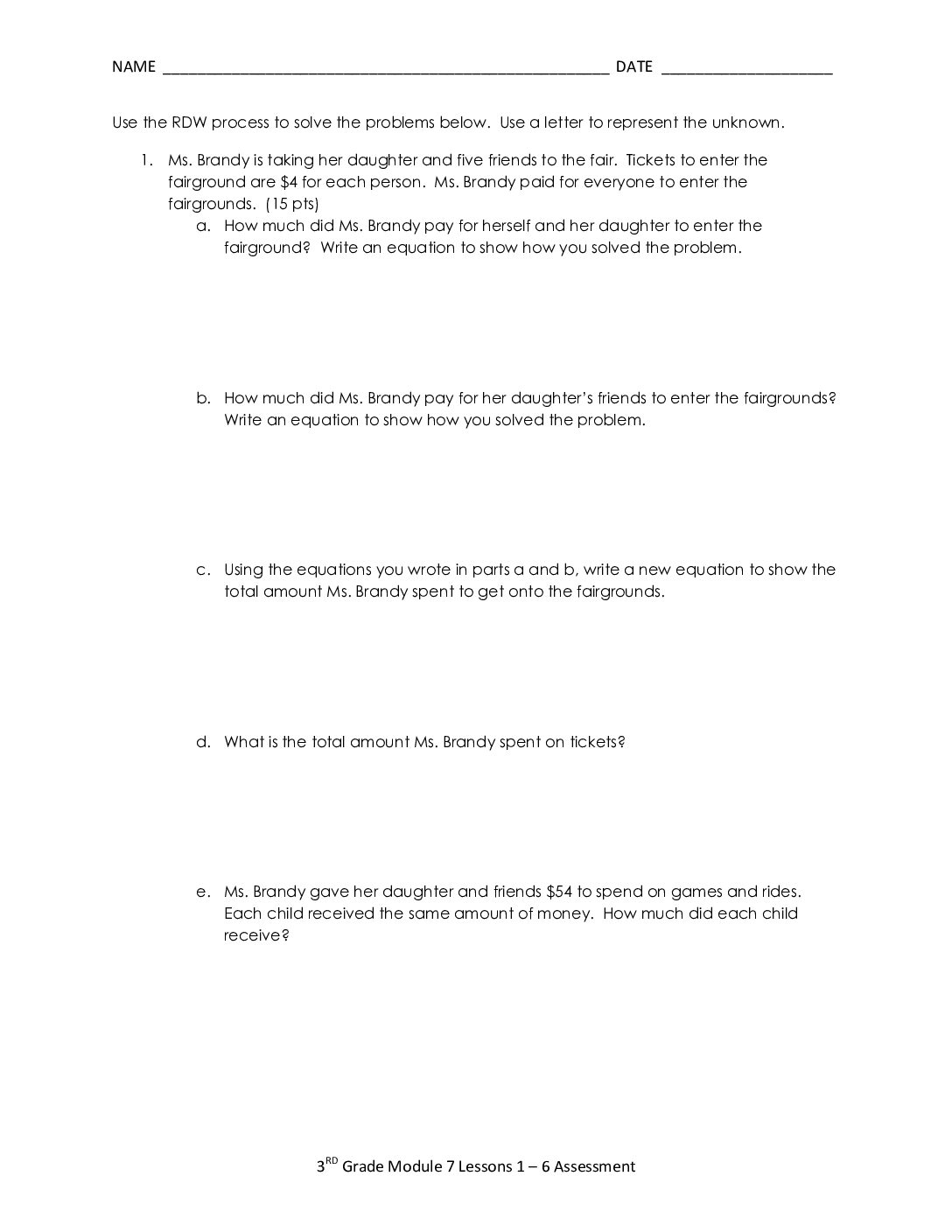 Lessons 1 6