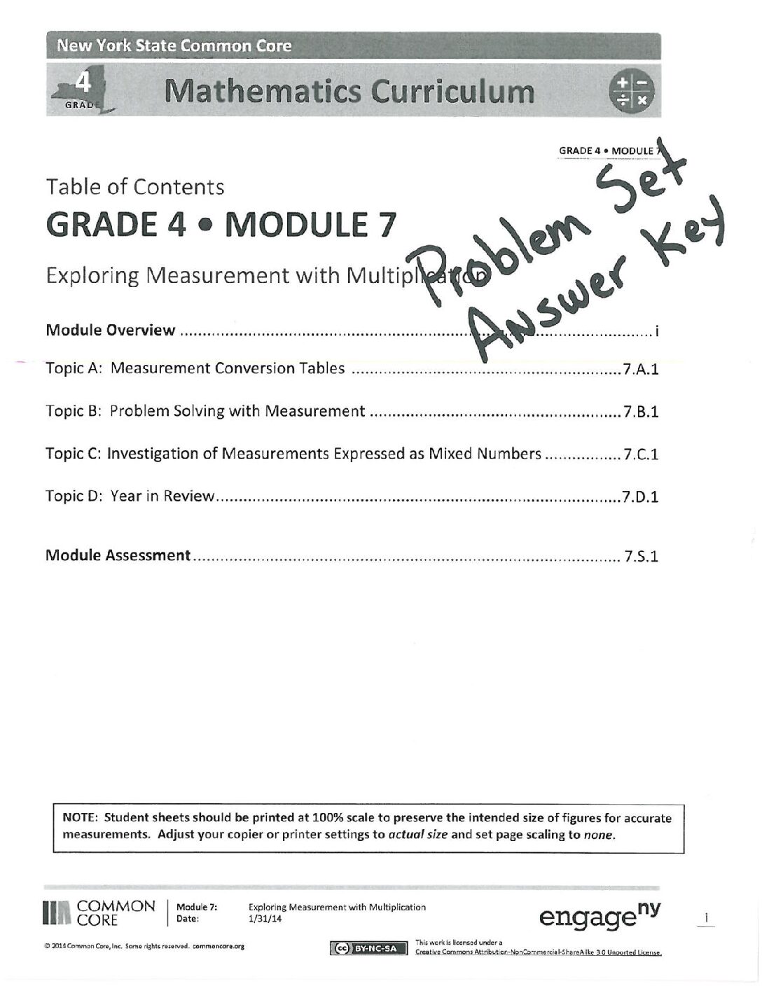 Math 4 7 Problem Set Answer Key