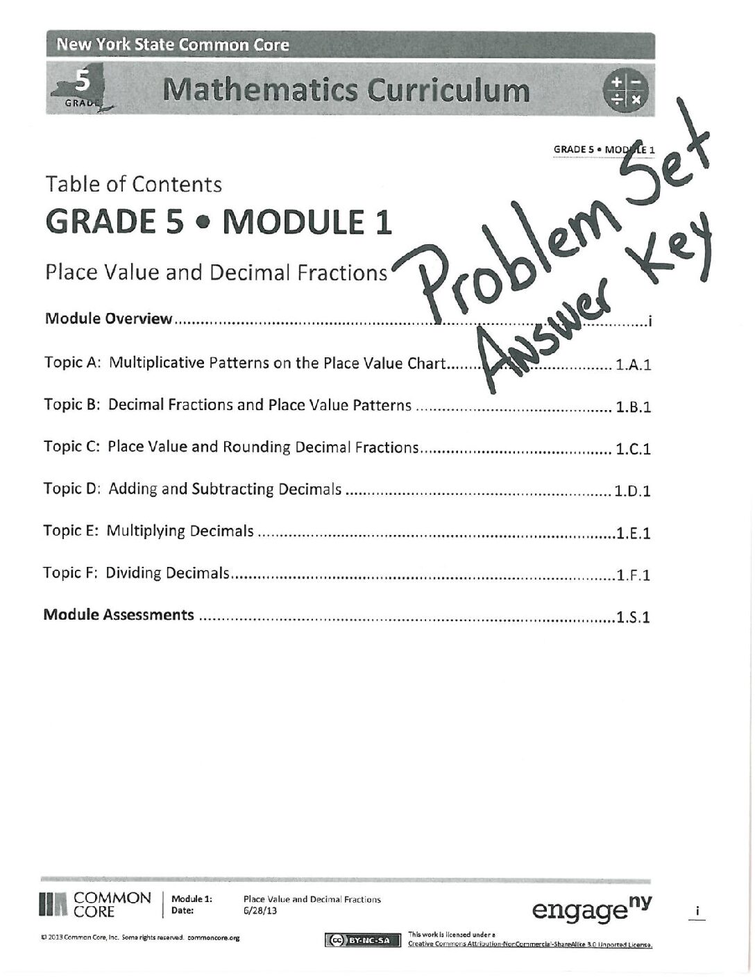 Math 5 1 Problem Set Answer Key