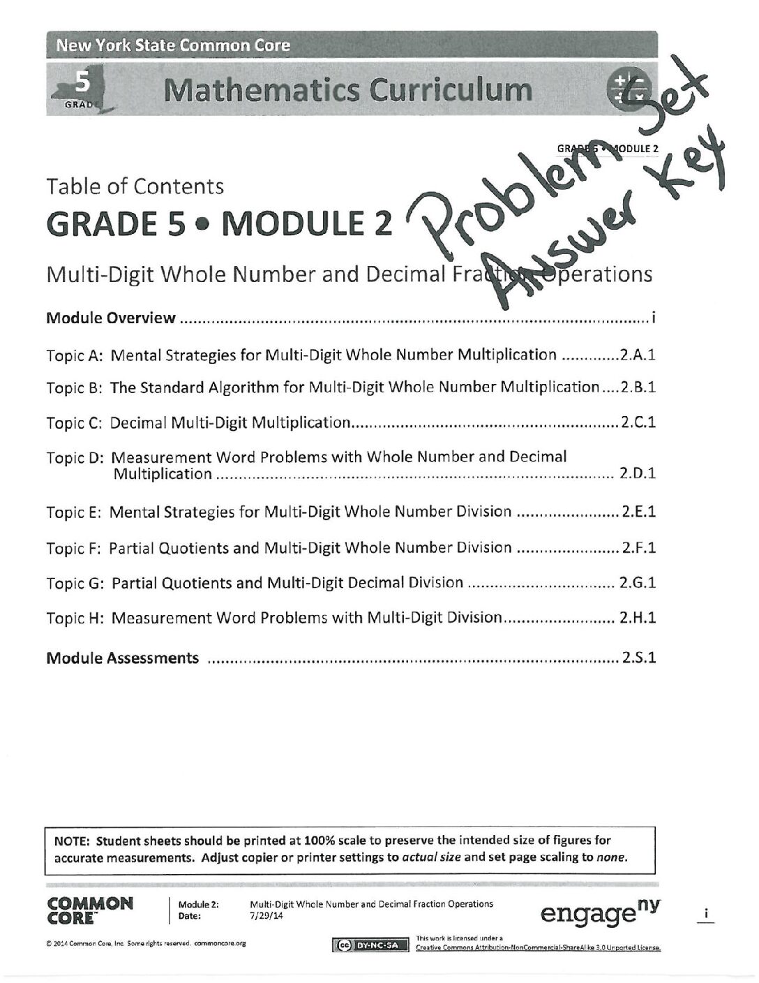 Math 5 2 Problem Set Answer Key