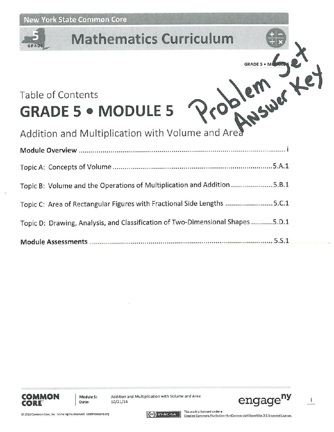 Math 5 5 Problem Set Answer Key