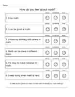 Math Disposition