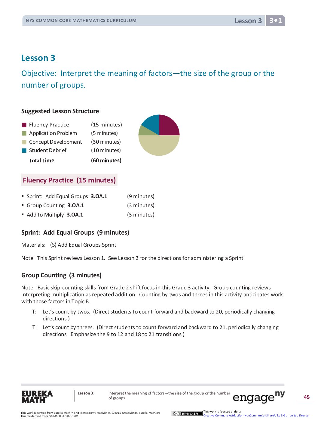Math G3 M1 Topic A Lesson 3