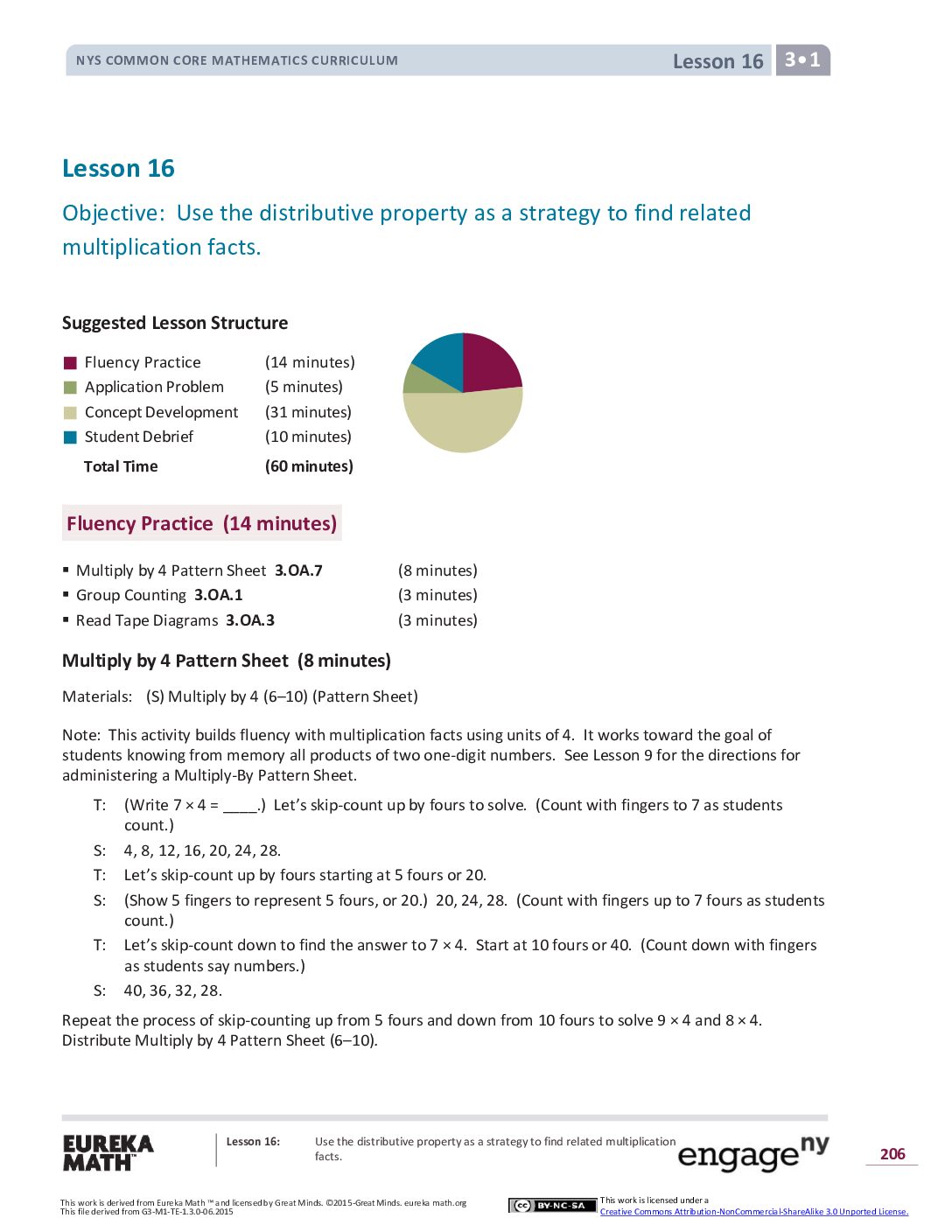 Math G3 M1 Topic E Lesson 16