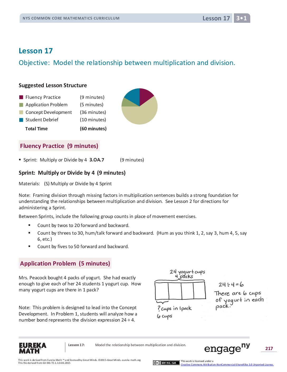 Math G3 M1 Topic E Lesson 17