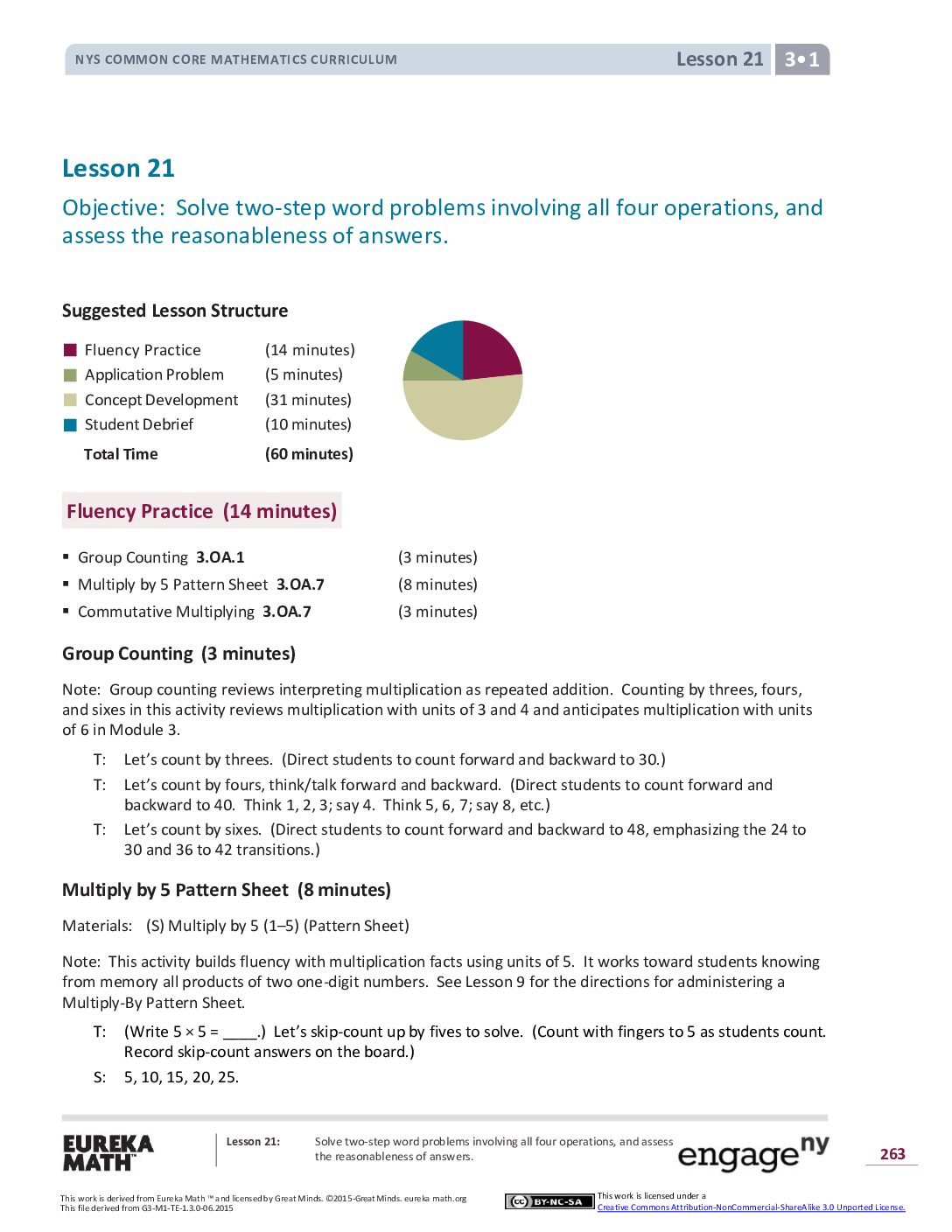 Math G3 M1 Topic F Lesson 21