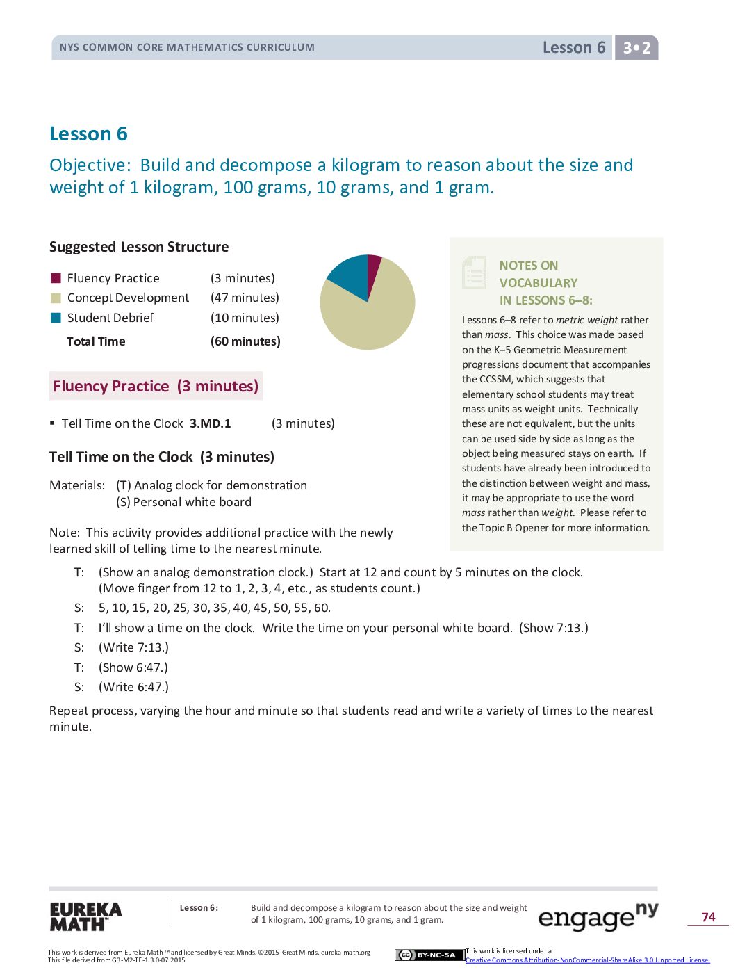 Math G3 M2 Topic B Lesson 6