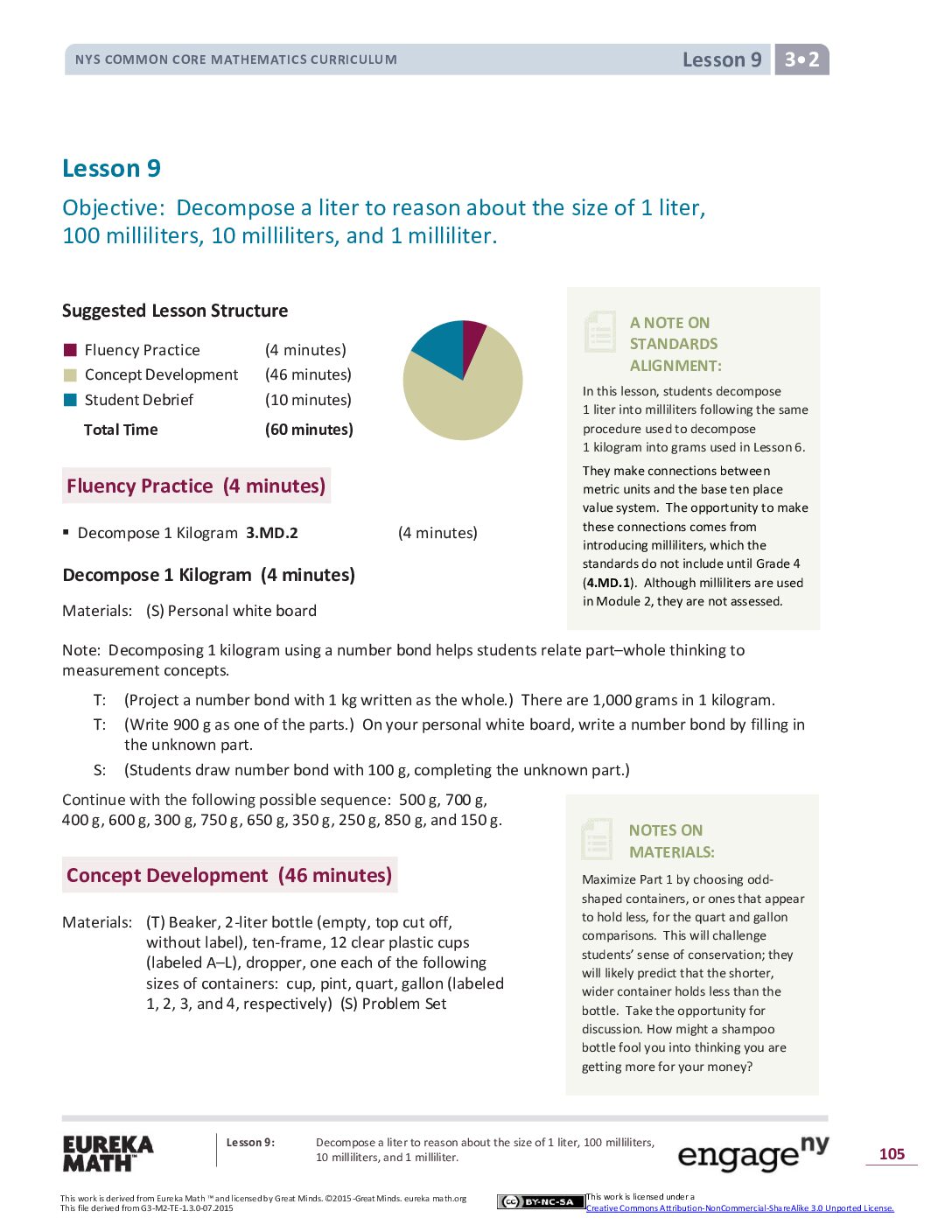 Math G3 M2 Topic B Lesson 9