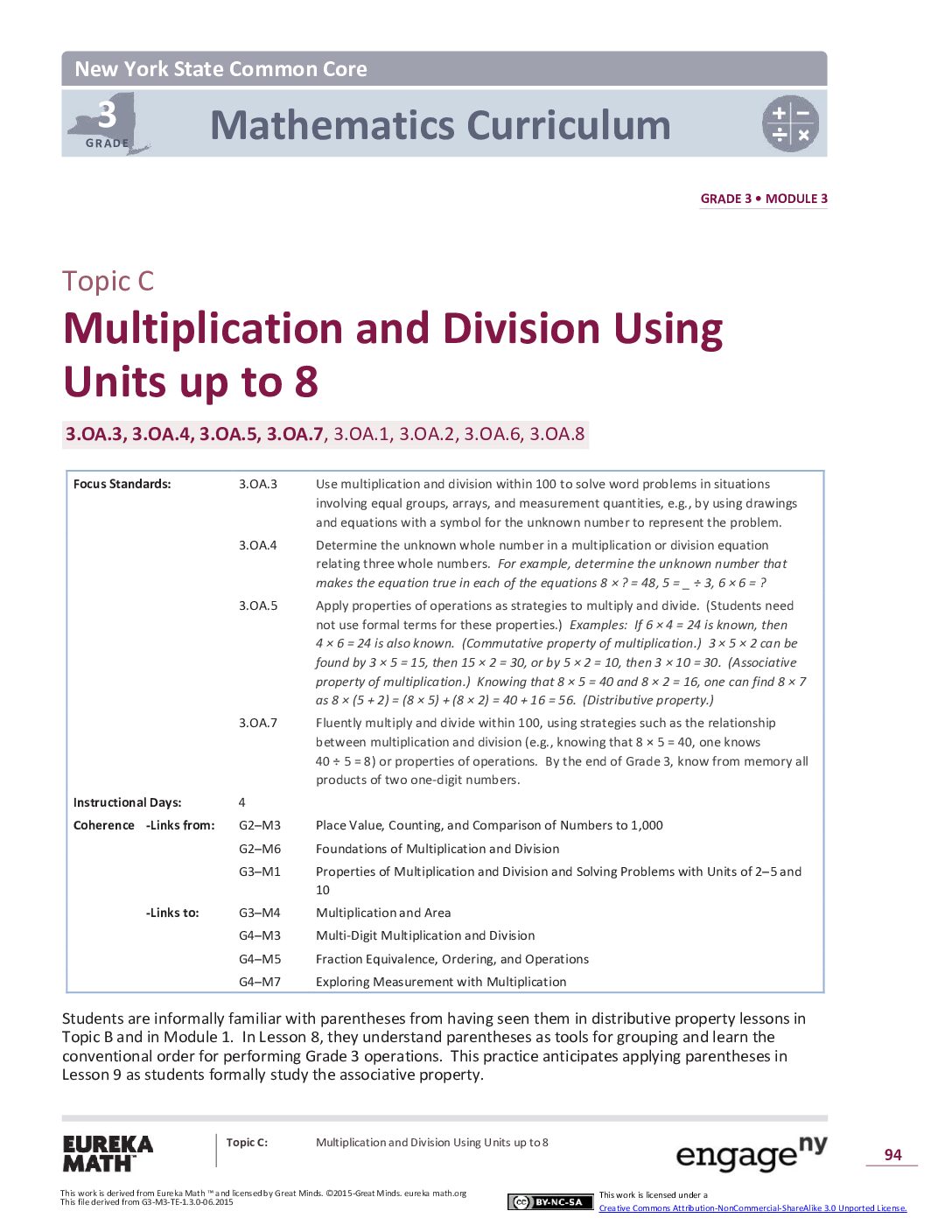 Math G3 M3 Topic C Overview