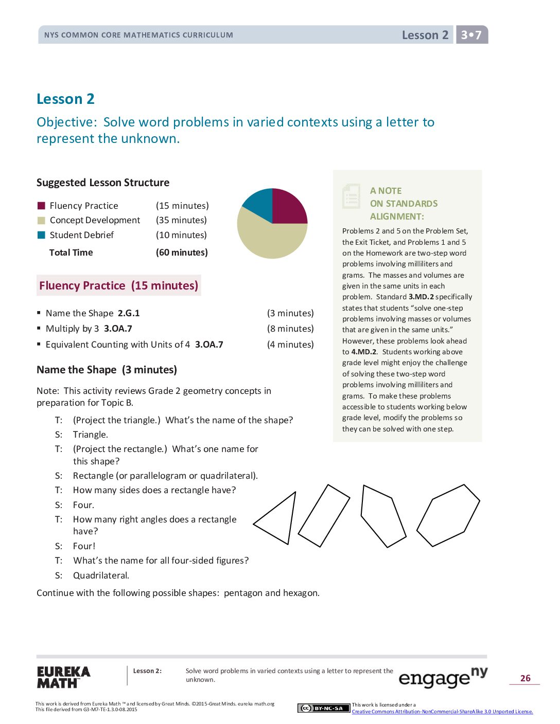 Math G3 M7 Topic A Lesson 2
