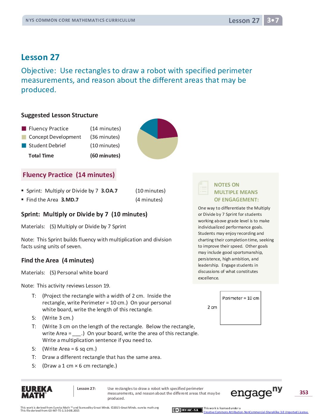 Math G3 M7 Topic E Lesson 27