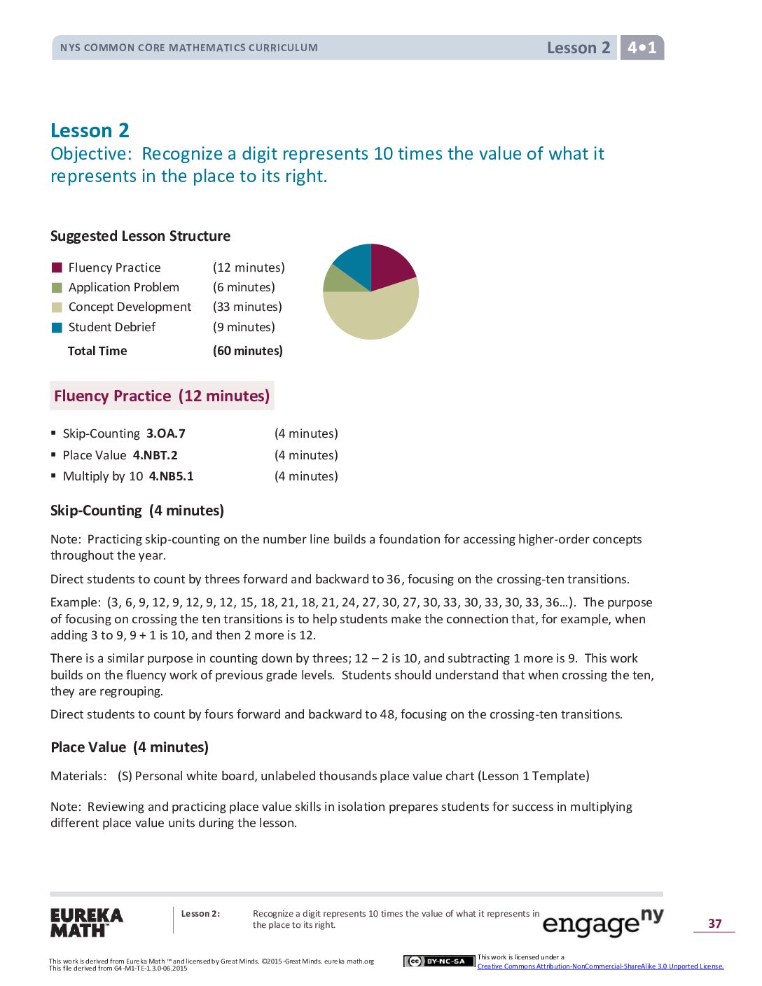 Math G4 M1 Topic A Lesson 2