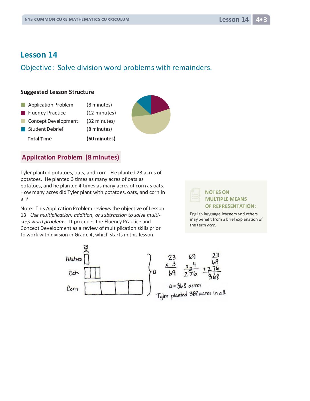 Math G4 M3 Topic E Lesson 14