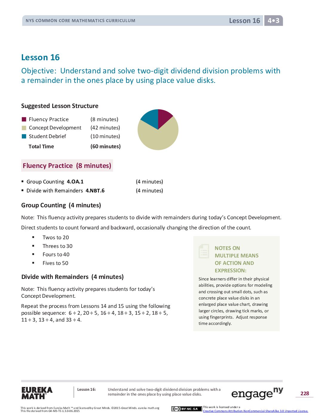 Math G4 M3 Topic E Lesson 16