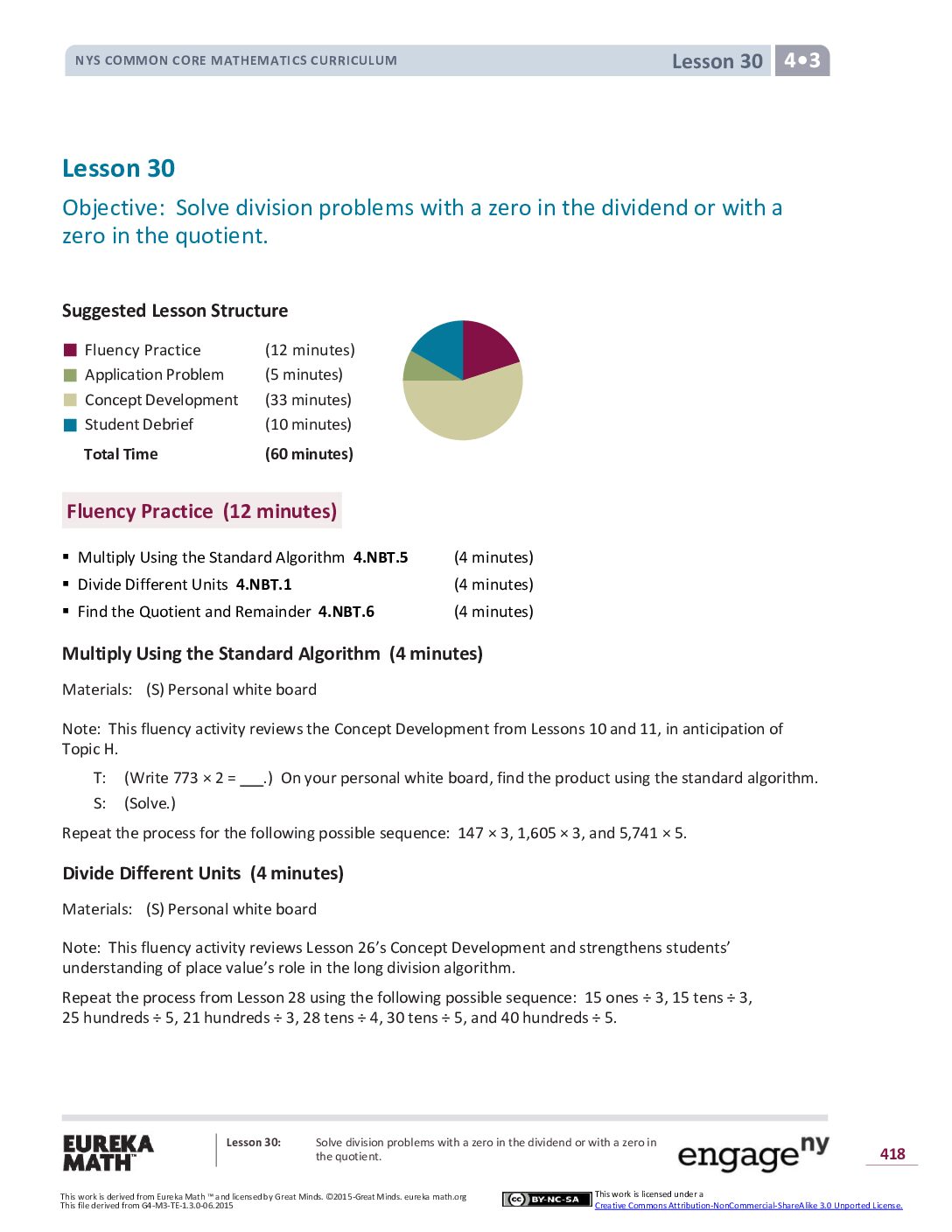 Math G4 M3 Topic G Lesson 30