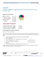 Math G4 M3 Topic H Lesson 35