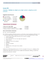 Math G4 M3 Topic H Lesson 36