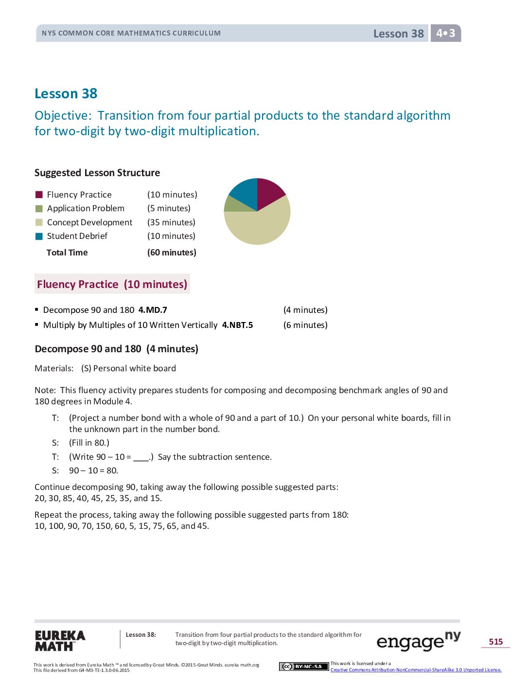 Math G4 M3 Topic H Lesson 38