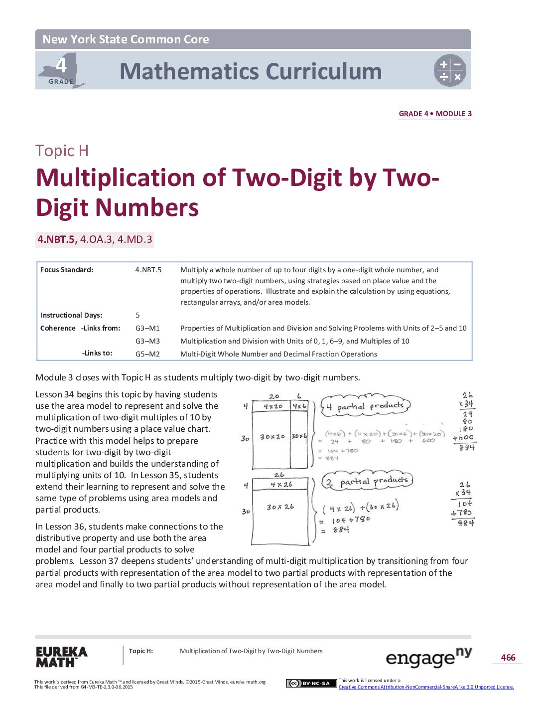 Math G4 M3 Topic H Overview