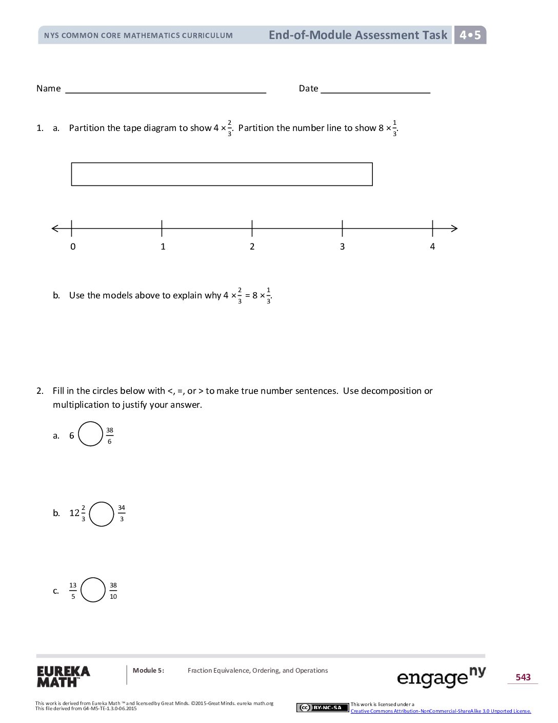 Math G4 M5 End Of Module Revıew(1)