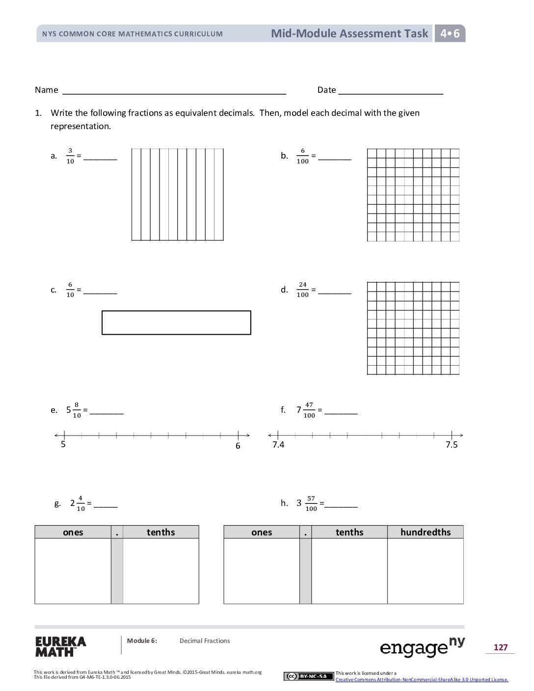 Math G4 M6 Mid Module Revıew(1)