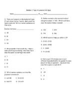 Module 3 Topic B Extra Practice