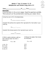 Module 3 Topic D Quiz