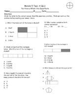 Module 5 Topic A Quiz